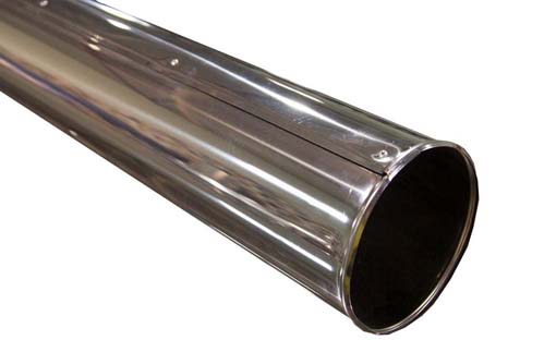 Кожух нержавеющий для трубопровода