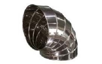 Кожух нержавеющий - отвод