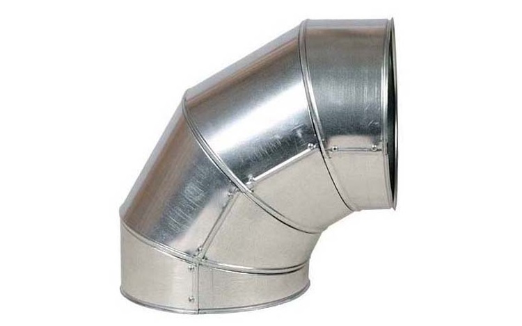 Окожушка из оцинковки - отвод