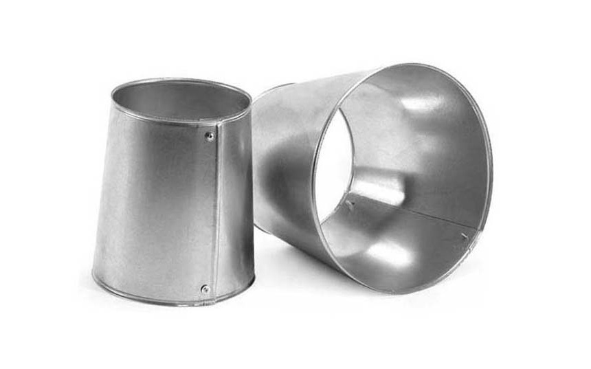 Окожушка из оцинковки - переход