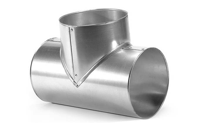 Окожушка из оцинковки - тройник